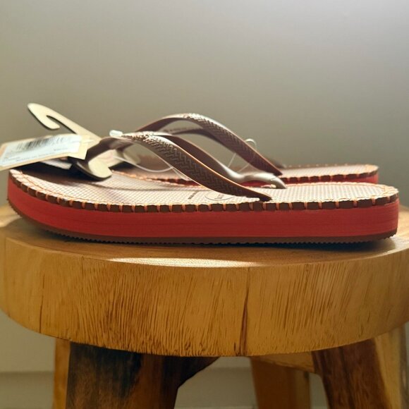 NWT HAVAIANAS SLIM FLATFORM LOOP FLIP FLOPS - Picture 5 of 11